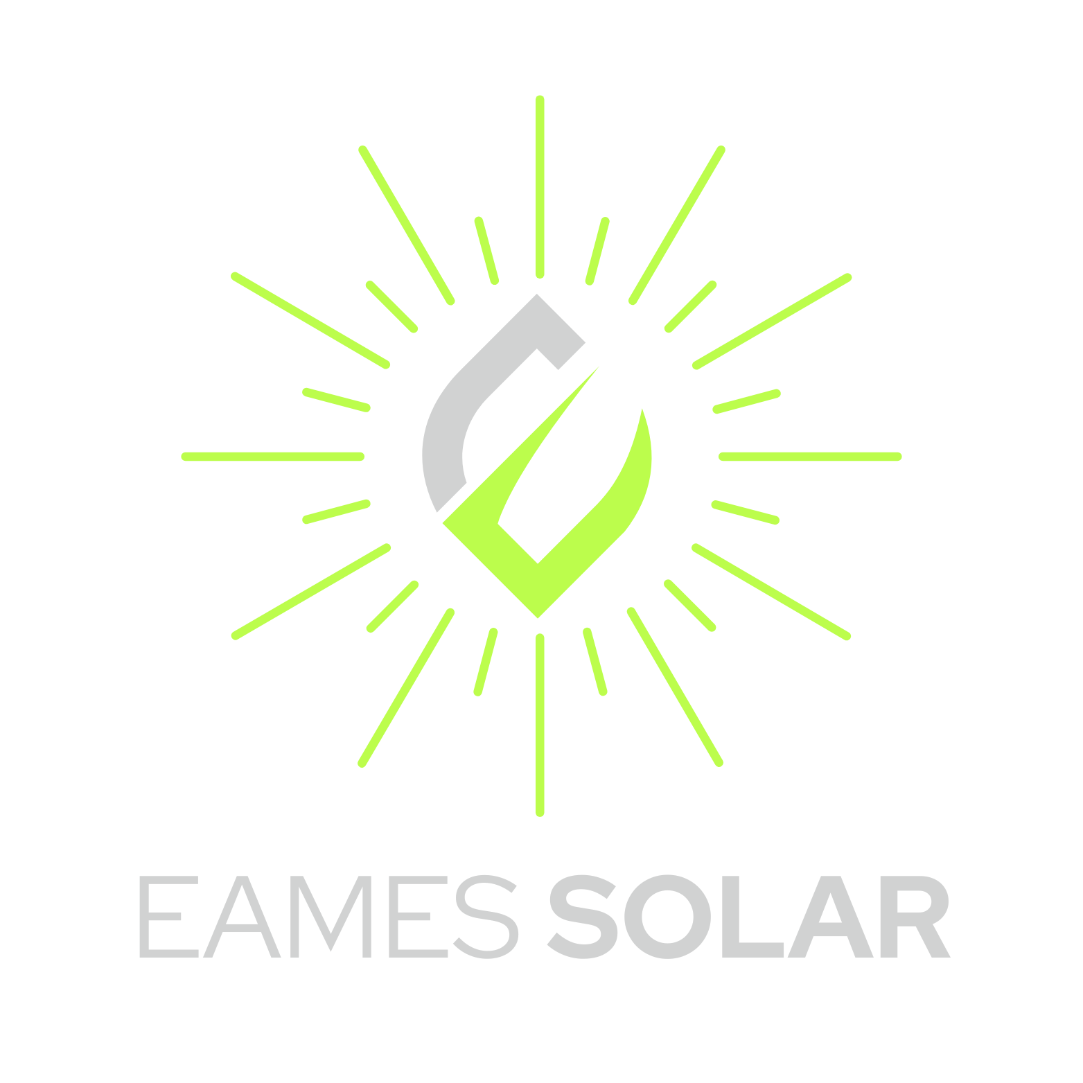 Eames Solar Logo - Dark Background